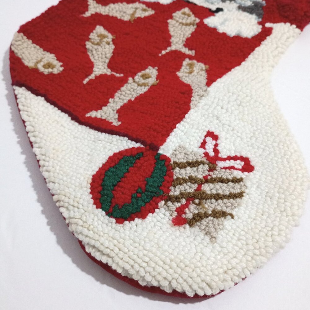 Cat Christmas Stocking Quality Nice Kitty - Picture 3 of 11